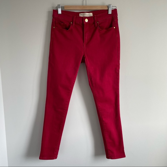 Gap True Skinny jeans in Sculpt, red - Picture 2 of 5